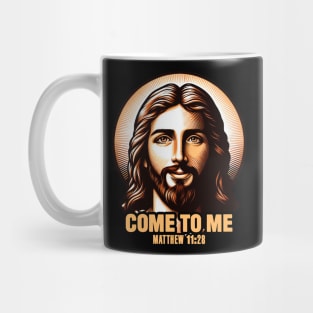 Matthew 11:28 Come To Me I Will Give You Rest Mug